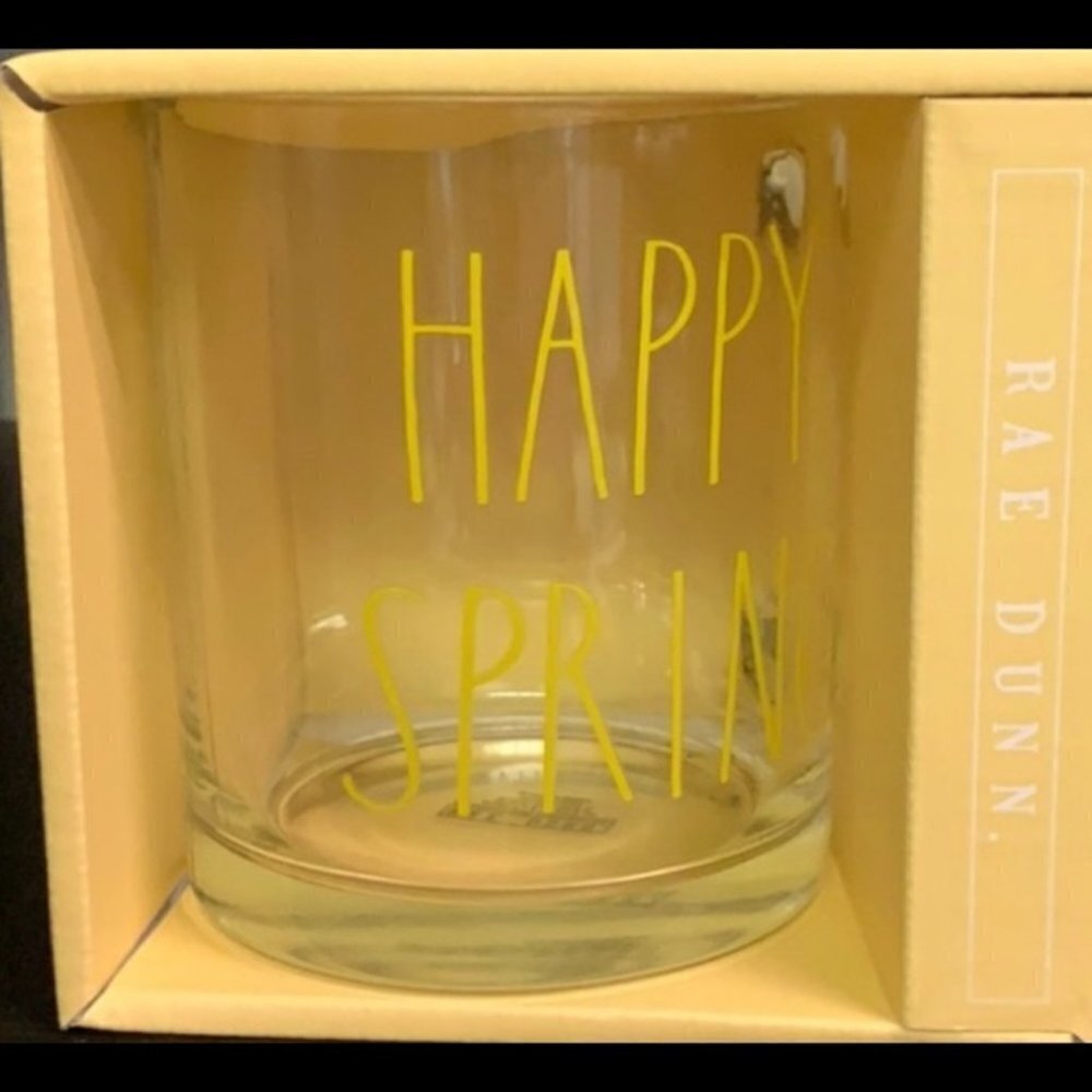 RAE DUNN HAPPY SPRING Glasses NIB